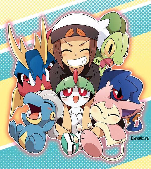 ️🖤Trainer Brendan & his Pokémon team ️🖤 | Anime Amino