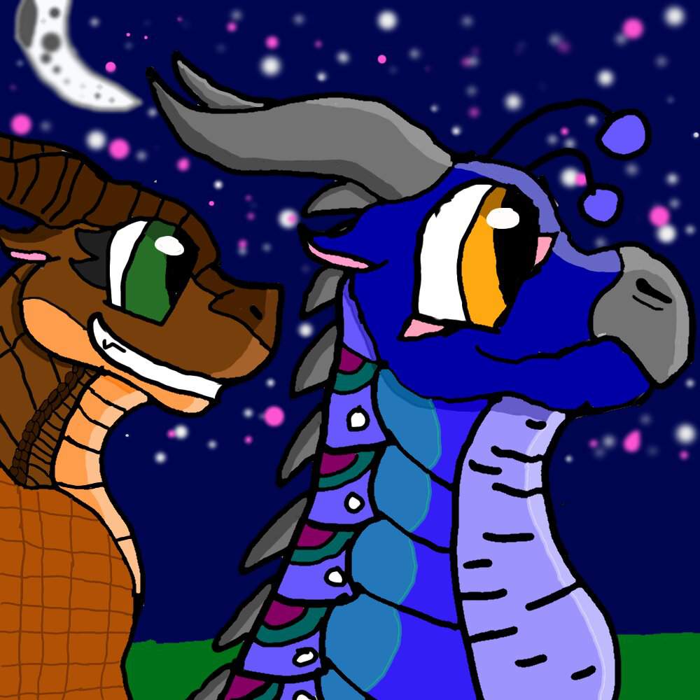 Cyprus the mud wing and amber the silk wing | Wings Of Fire Amino