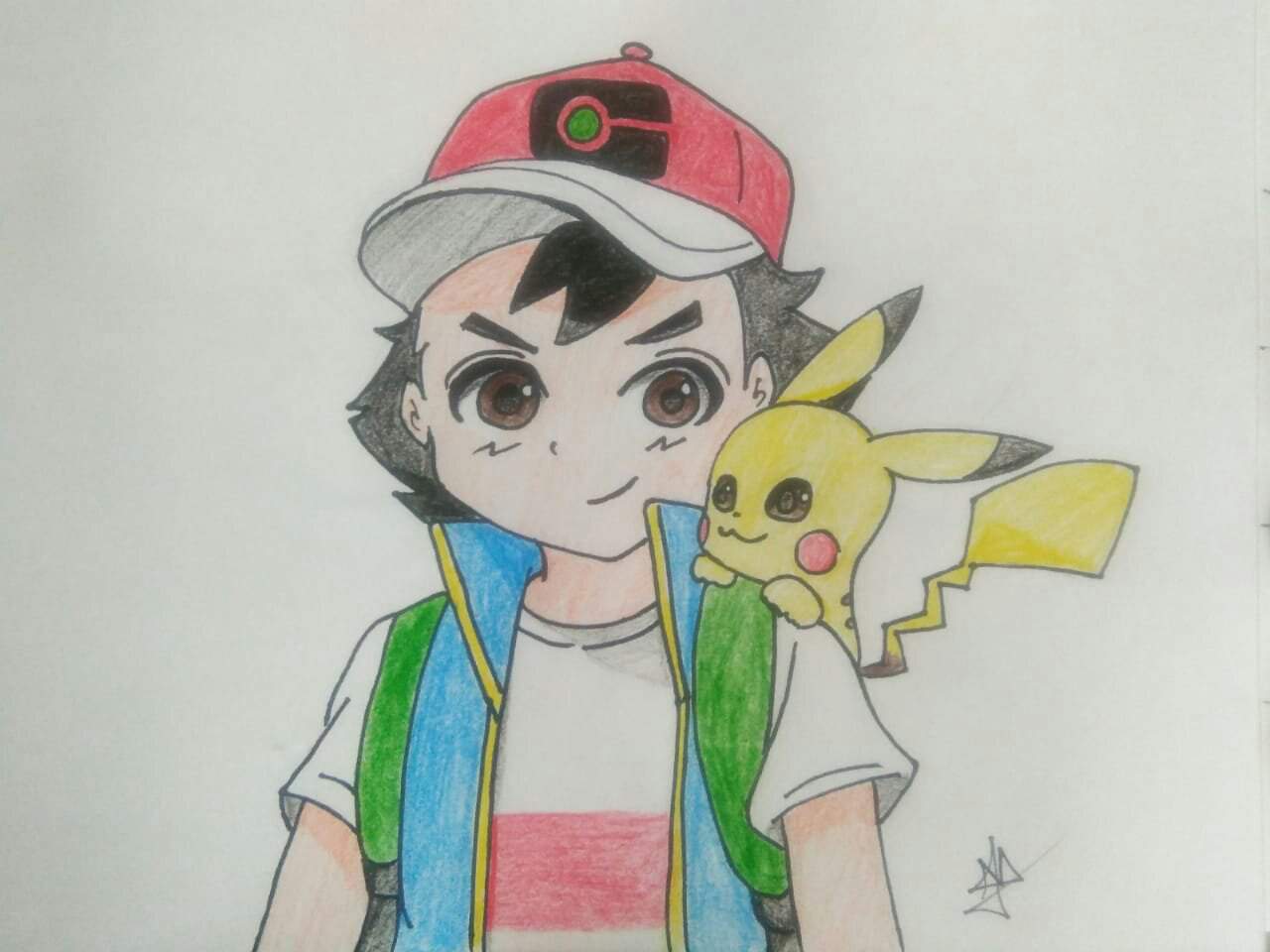 Ash and Pikachu: GALAR outfit | Pokémon Amino