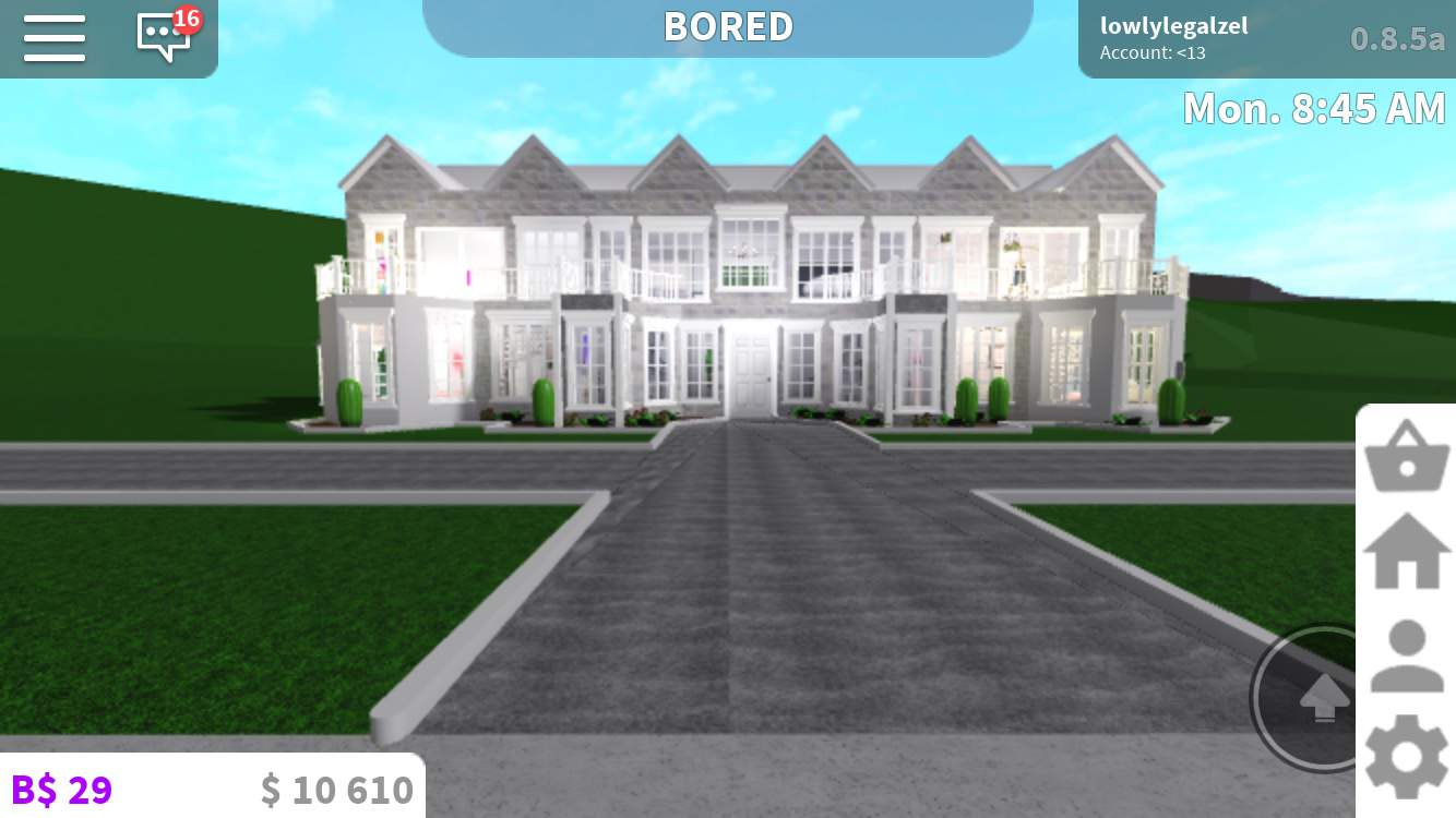 My bloxburg home! | Bloxburg (Beta) Amino