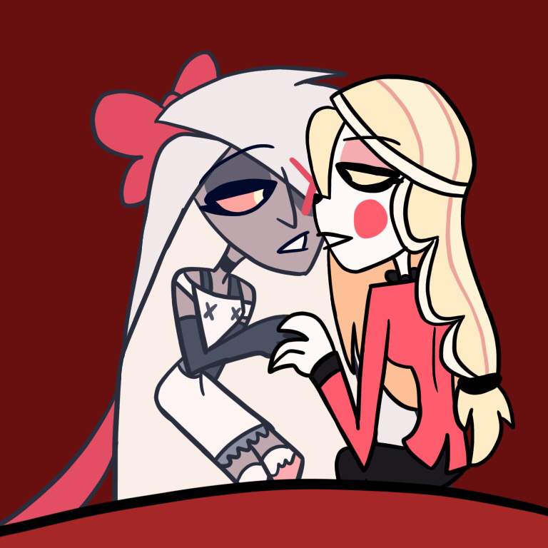 KISSES!! 😈 ️ | Hazbin Hotel (official) Amino