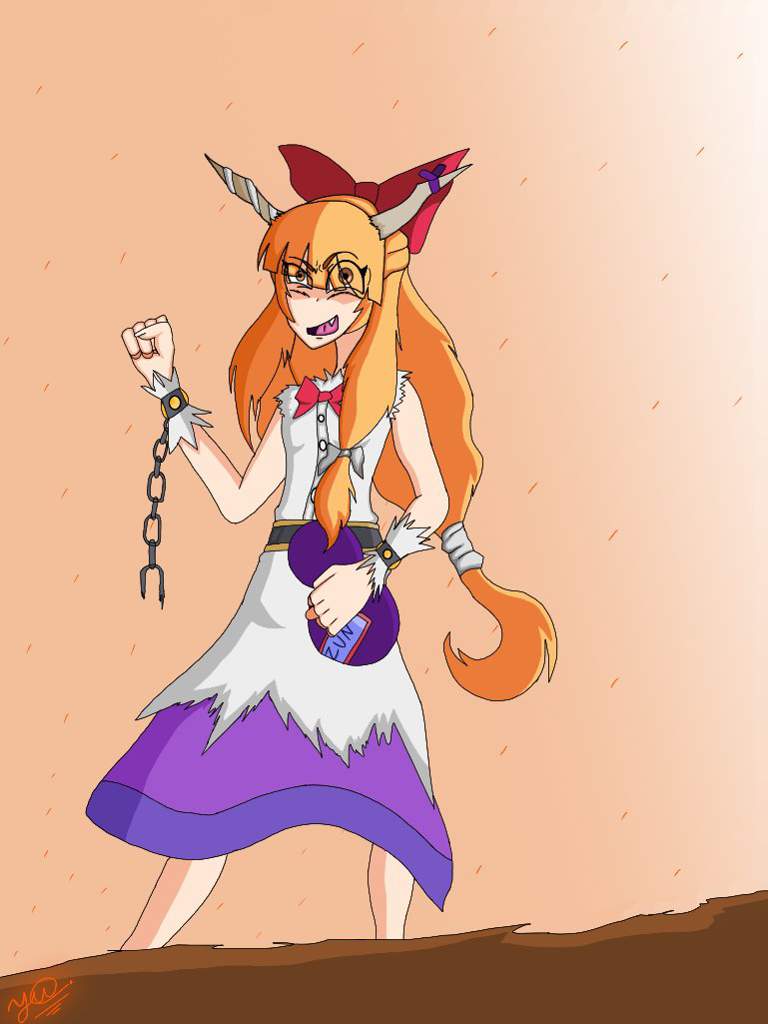 Fan Art De Suika By Yannikatto Touhou Proje