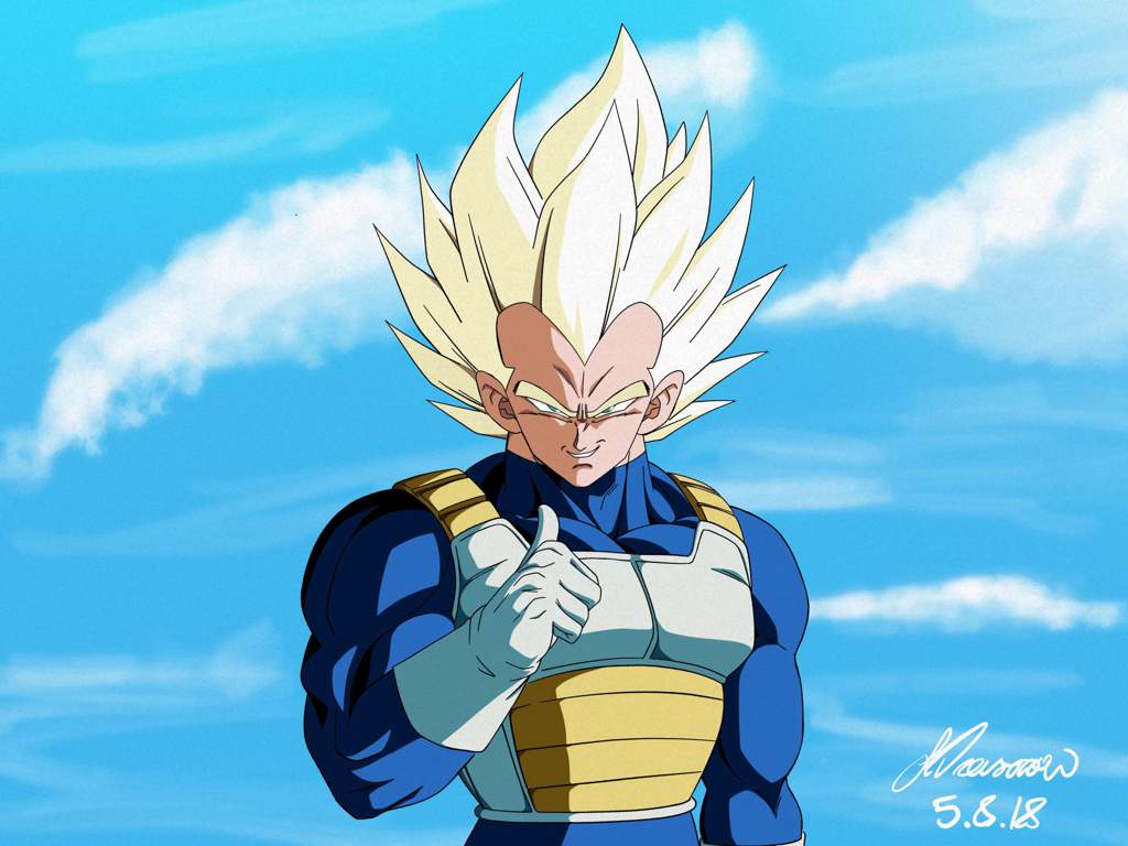 the amazing vegeta