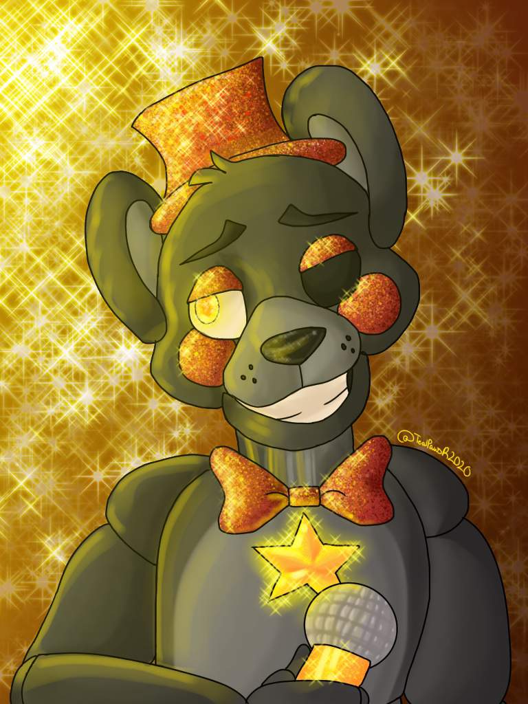 Glitter Boi (ReDraw #3) | Five Nights At Freddy's Amino