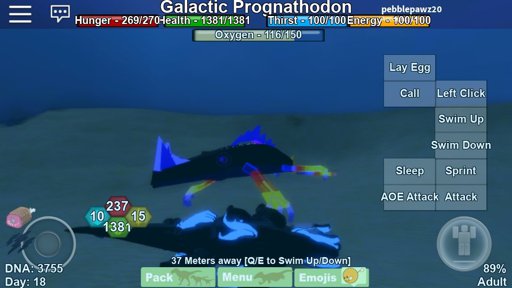 Latest Dinosaur Simulator Amino - roblox dinosaur simulator galactic prognathodon