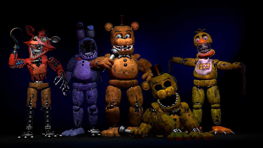 fnaf 2 withered animatronics wallpaper five nights at freddy s amino fnaf 2 withered animatronics wallpaper