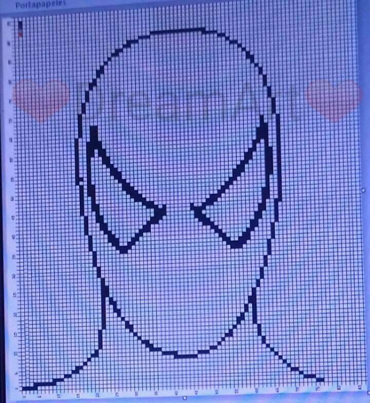 Spiderman Pixel Art💙 | Arte Callejero Amino Amino