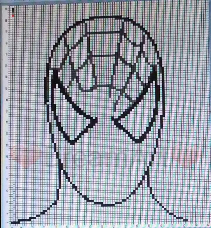 Spiderman Pixel Art💙 | Arte Callejero Amino Amino