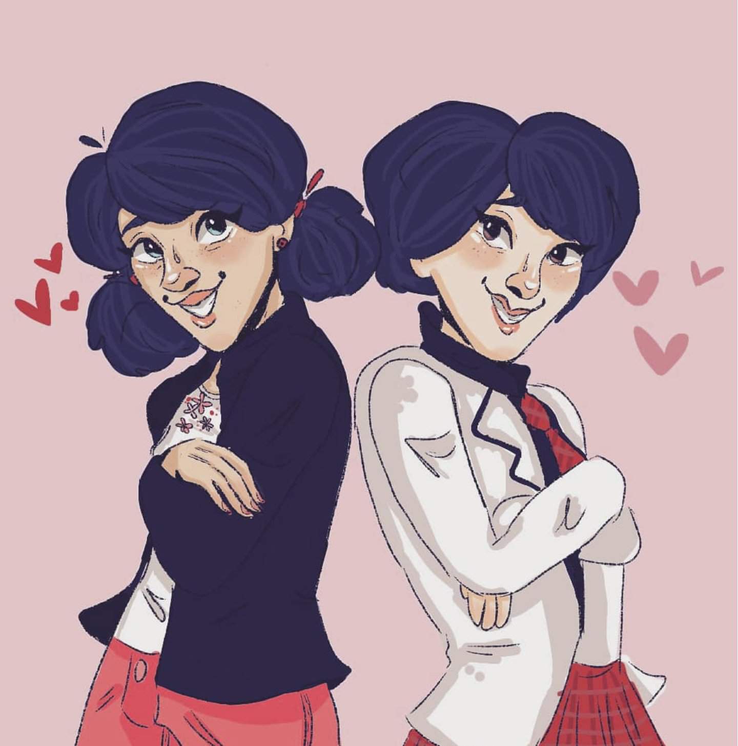 Mari and Kagami ️💕 | Miraculous Amino