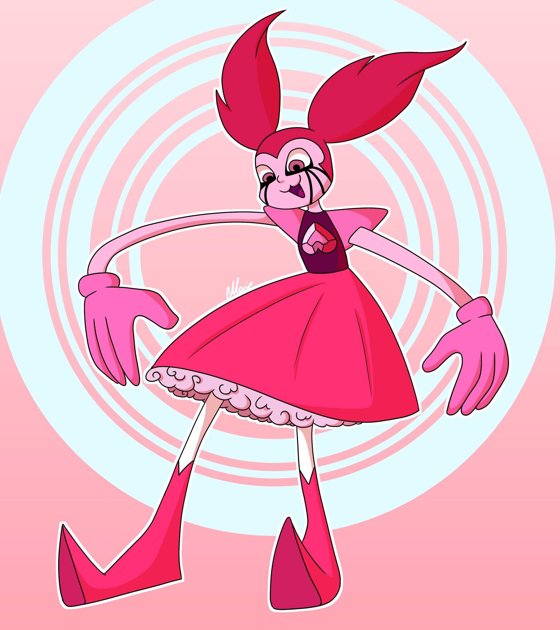 Spinel in a skirt | Steven Universe Amino