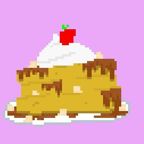 Together breakfast!!! | Pixel Art Amino