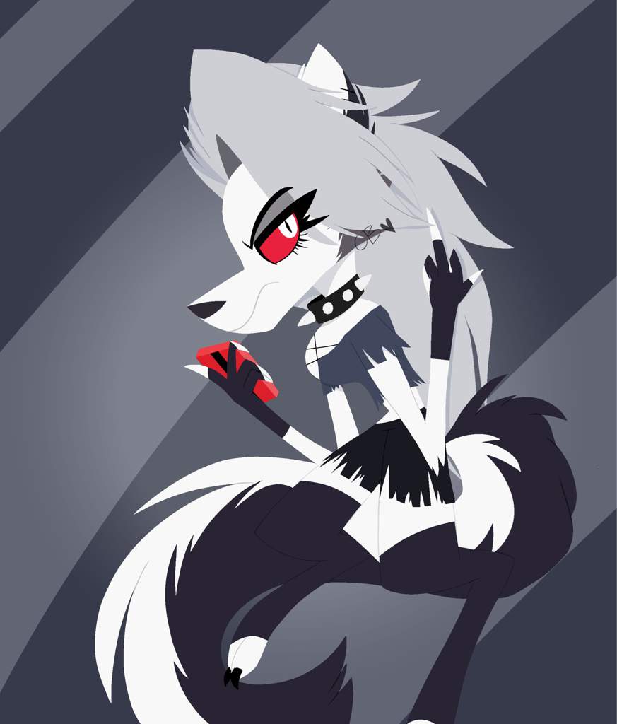 Goth Furry Gf (fanart) 