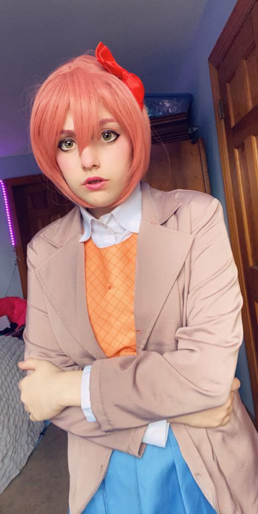 Sayori Cosplay Doki Doki Literature Club Amino