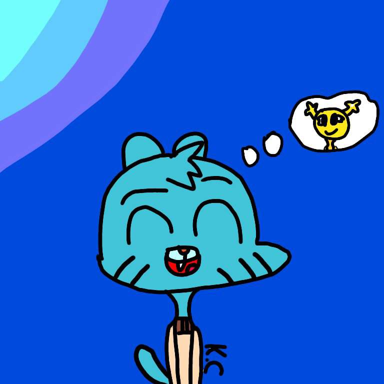 Gumball is thinking of someone | Cartoon Amino