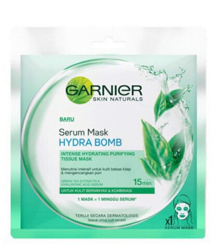 Garnier hydration bomb (green tea) | Wiki | Makeup Amino