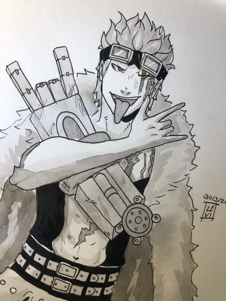 Eustass Kid Drawing • One Piece Amino