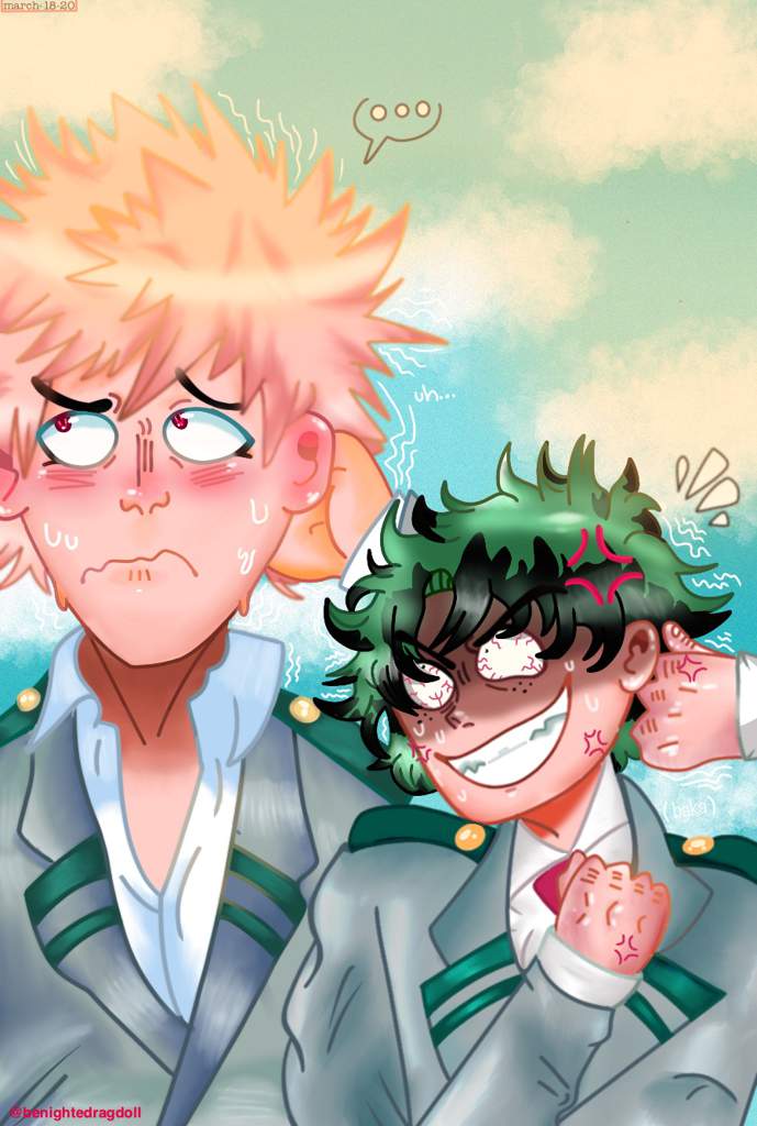 Deku & Bakugo Swap! 