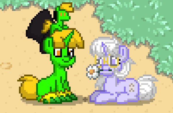 Friendo and I ÙwÚ | Pony Town Amino