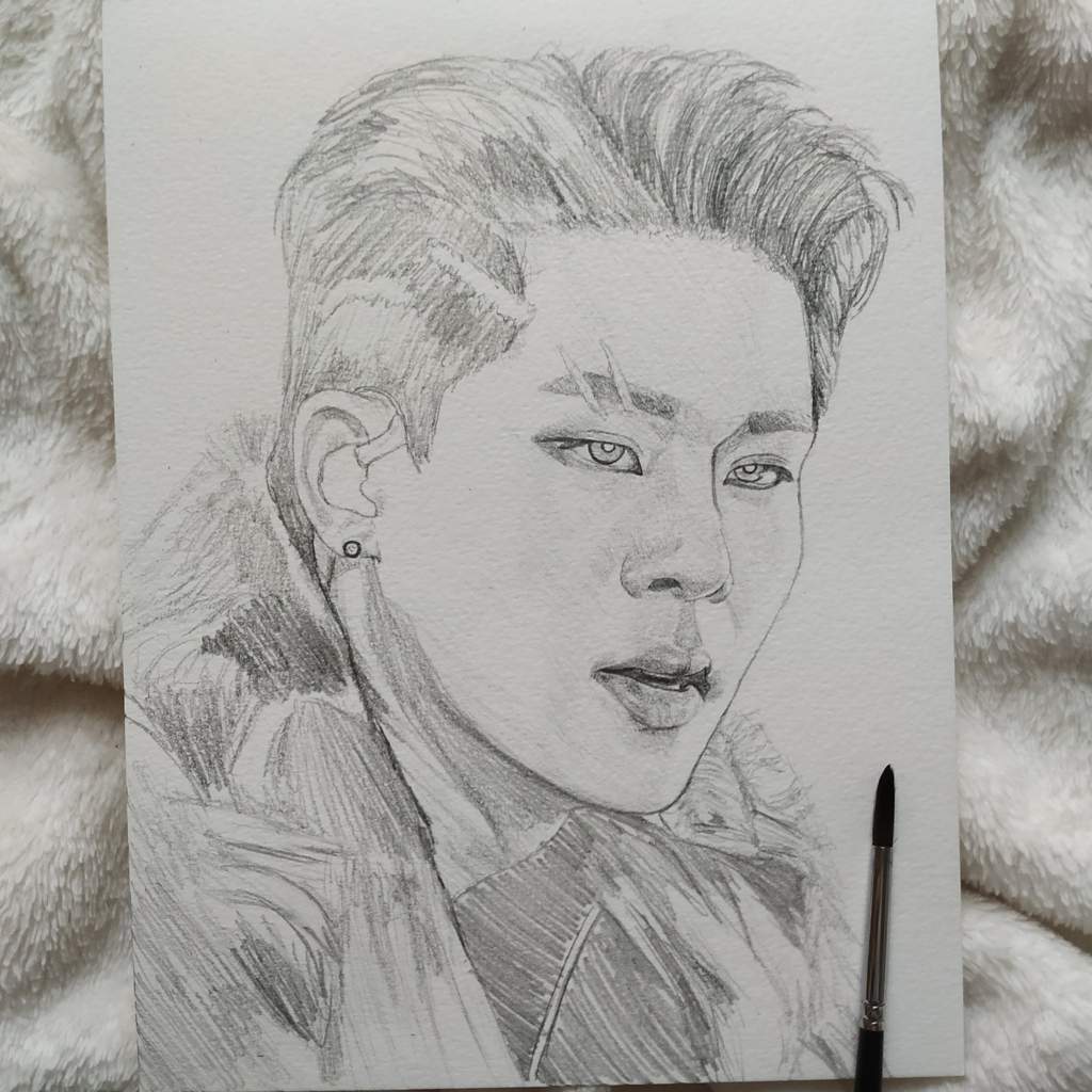 Monsta X Lee Jooheon (Joohoney) Watercolor Painting | K-Pop Amino