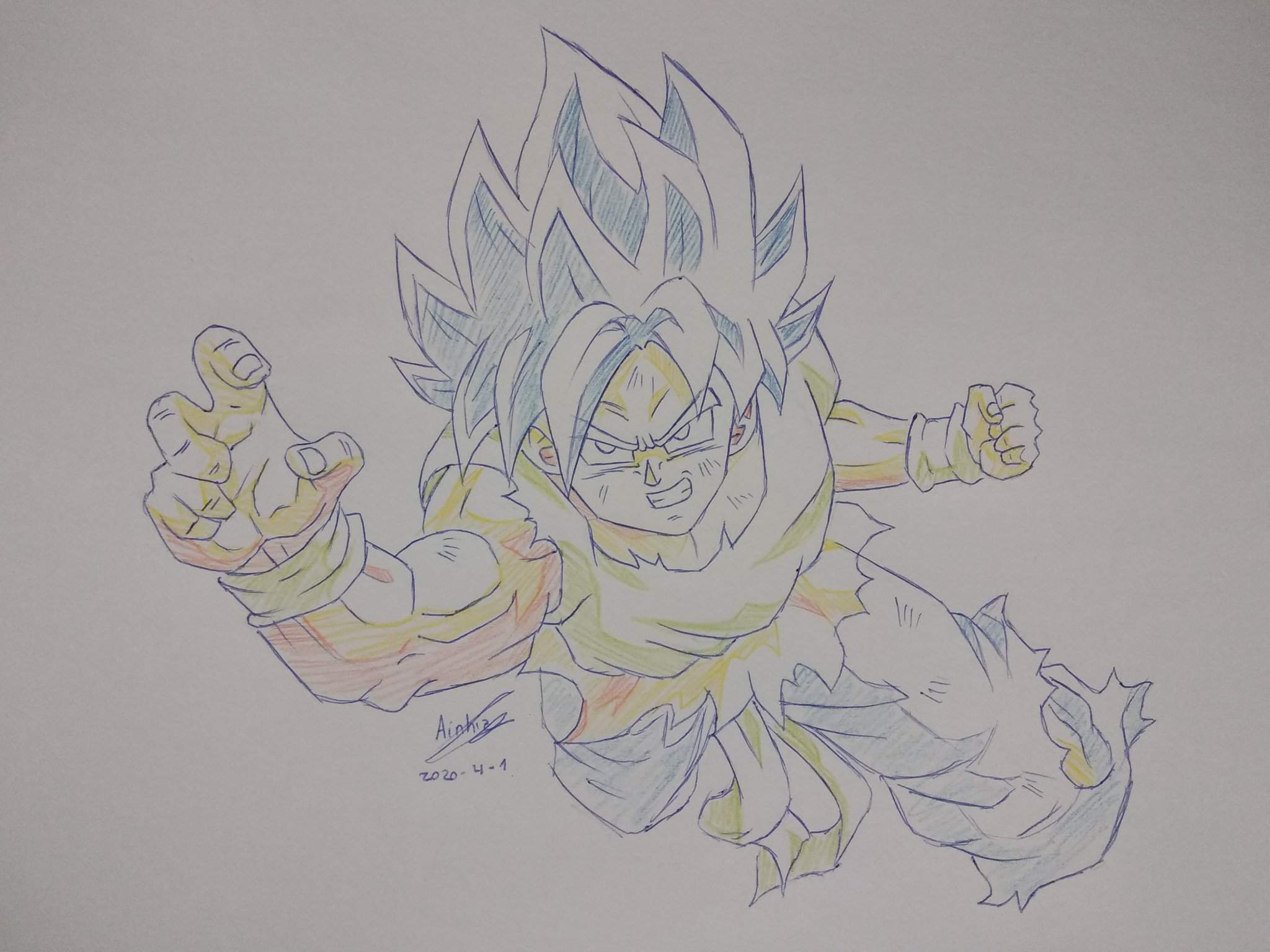 Goku genga | Dibujos de Dragon Ball. Amino