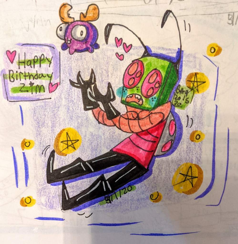 HAPPY BIRTHDAY INVADER ZIM | Invader Zim Amino
