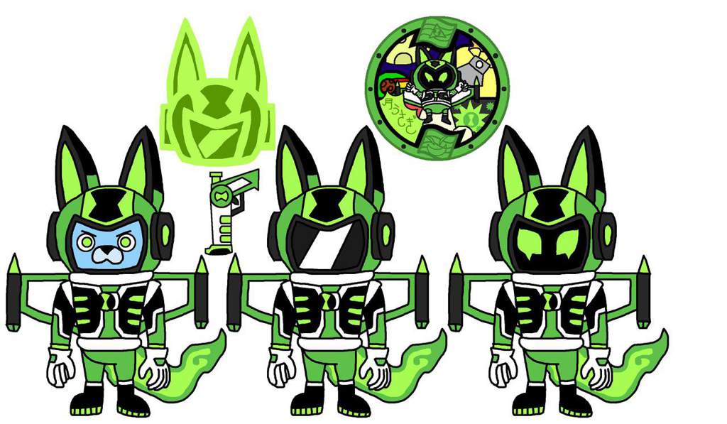 yo kai watch ben 10