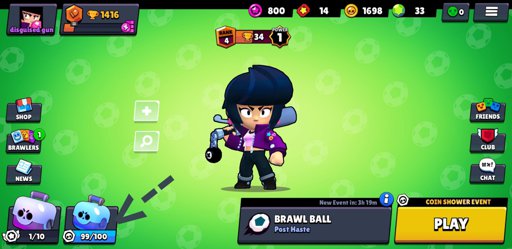 8 Bit S Gun Cactigang Brawl Stars Amino - coin shower event brawl stars time