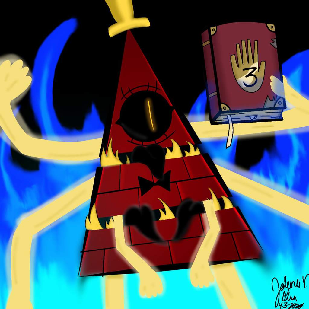 Angry Bill Cipher🎩 Gravity Falls Amino