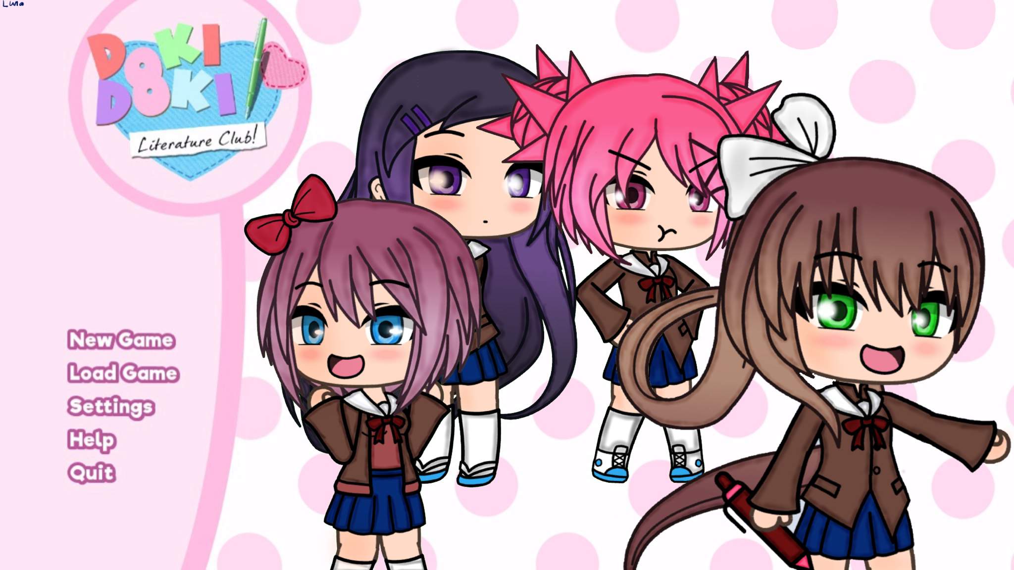 DDLC edit (gacha life) | Doki Doki Literature Club! Amino