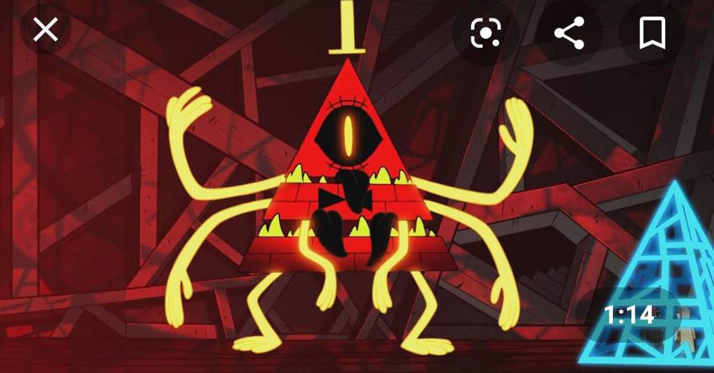 Angry Bill Cipher.