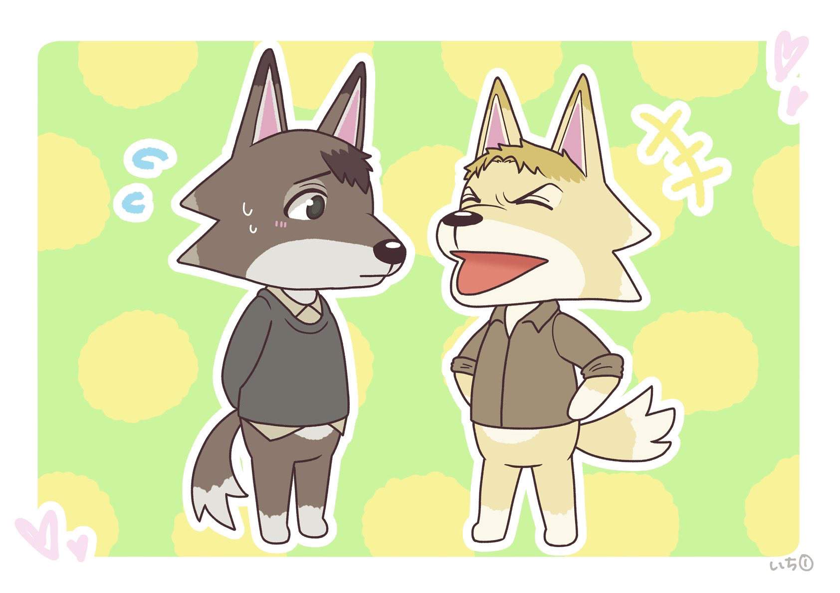 AOT Animal crossing wolf Reibert | Anime Amino