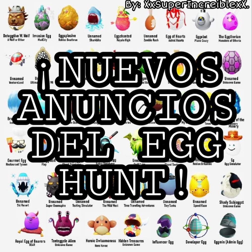 Nuevos Anuncios Del Egg Hunt 3 3 Mejorado Y Resubido Xxsuperincreiblexx Roblox Amino En Espanol Amino - como conseguir estos increíbles huevos roblox egg hunt