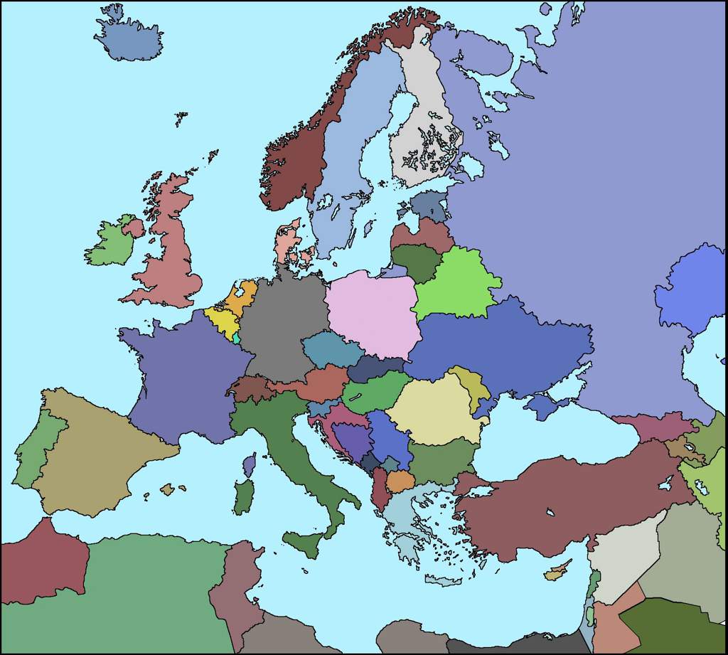 Current Map Of Europe 2024 United States Map