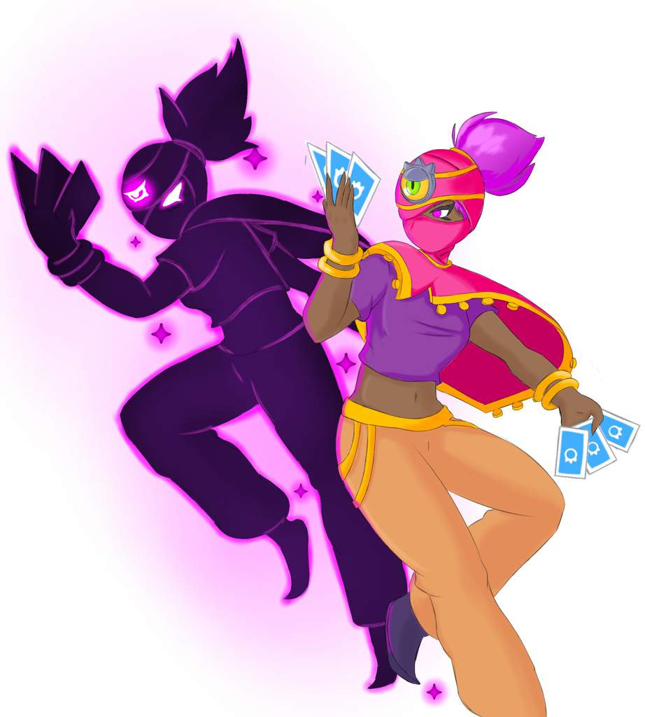 Fanart De Tara Brawl Stars Es Amino - brawl stars fanart el genio y tara