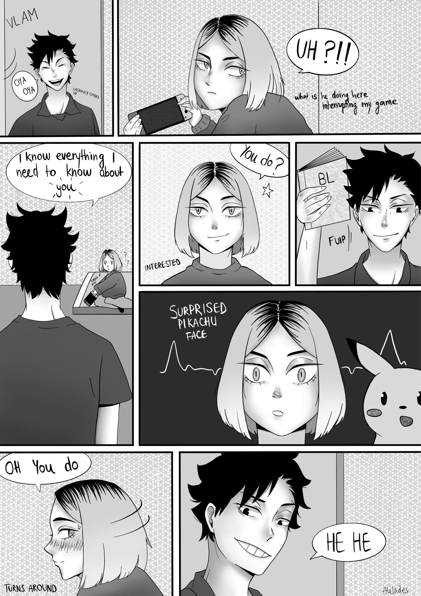 Kuroo & Kenna comic | Haikyuu!! Amino