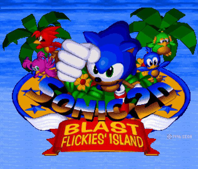 SONIC 2D BLAST FLICKIES ISLAND Sonic the Hedgehog! Amino
