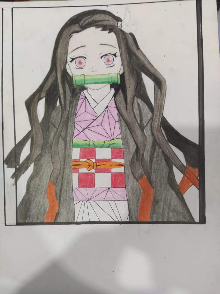 Dibujo De Nezuko~ | •Anime• Amino