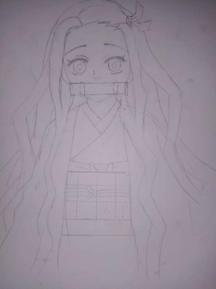 Dibujo De Nezuko~ | •Anime• Amino