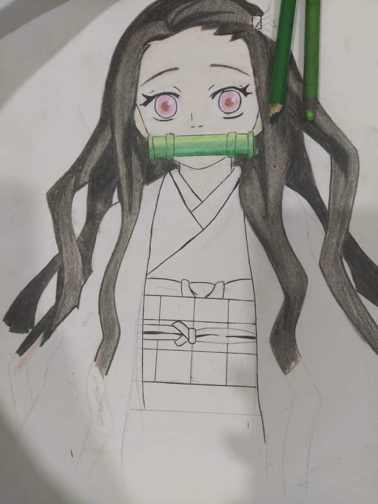 Dibujo De Nezuko~ | •Anime• Amino