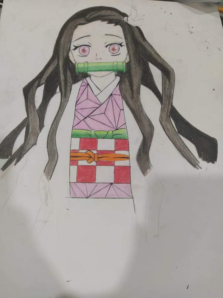 Dibujo De Nezuko~ | •Anime• Amino