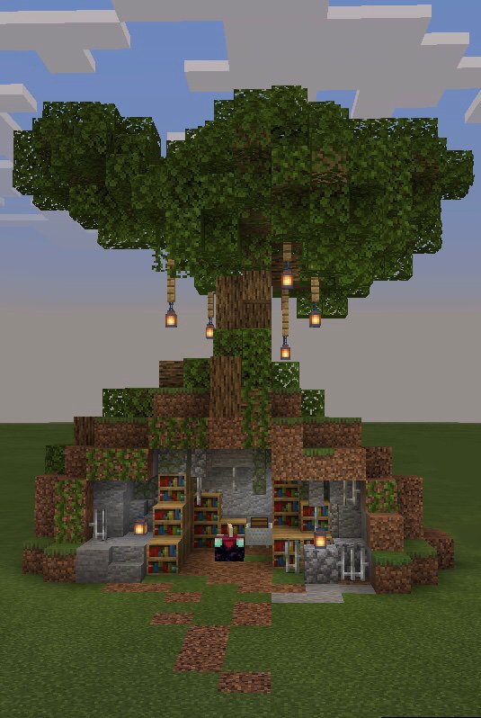 enchanted tree build | Minecraft Amino