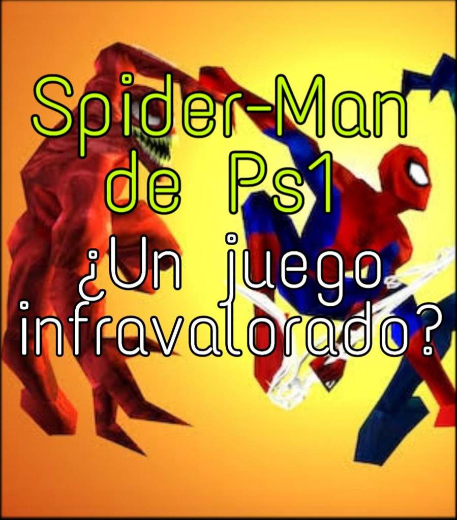 Evolucionar Mañana Intermedio ╚»Spider-Man de PS1 ¿Un juego infravalorado? «╝ | •MARVELESA• Amino
