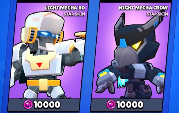 Top 10 Des Skins Les Plus Tryhards Brawl Stars Fr Amino - brawl stars corbac mecha bleu