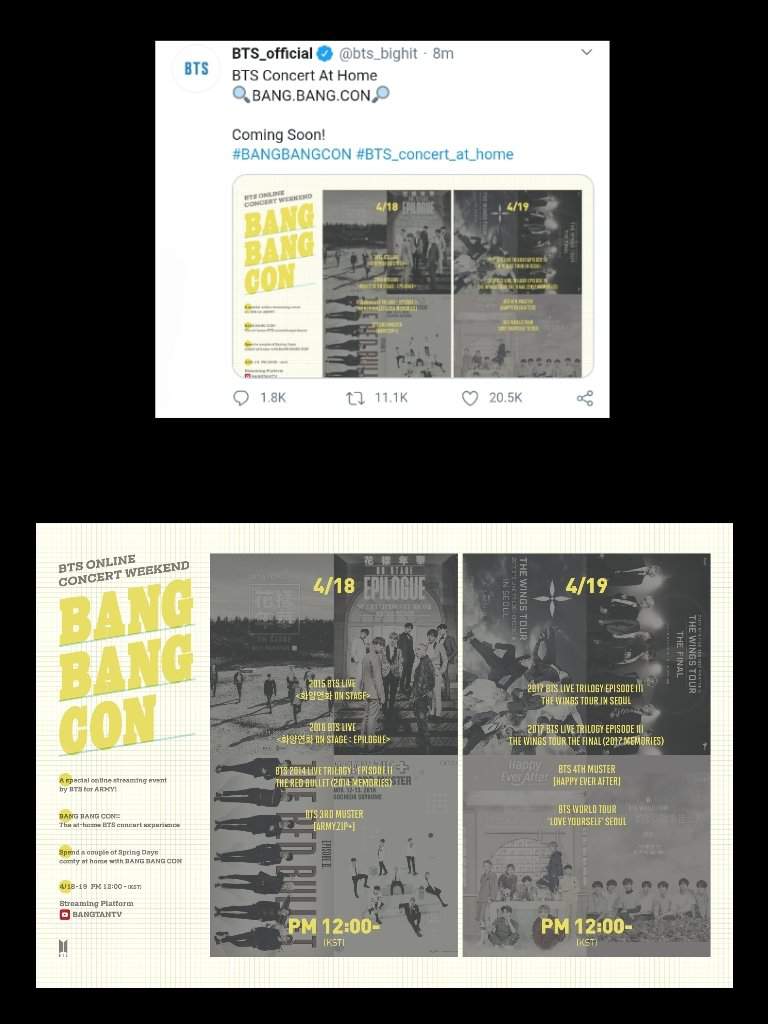 [NEWS] Bang Bang Con :: BTS' Concert At Home! | ARMY's Amino