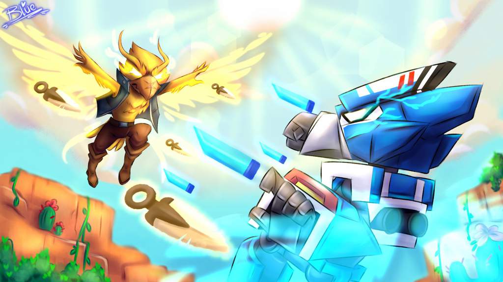 Phoenix Crow Vs Mecha Crow Fanart Brawl Stars Amino Oficial Amino - corvo humano brawl stars