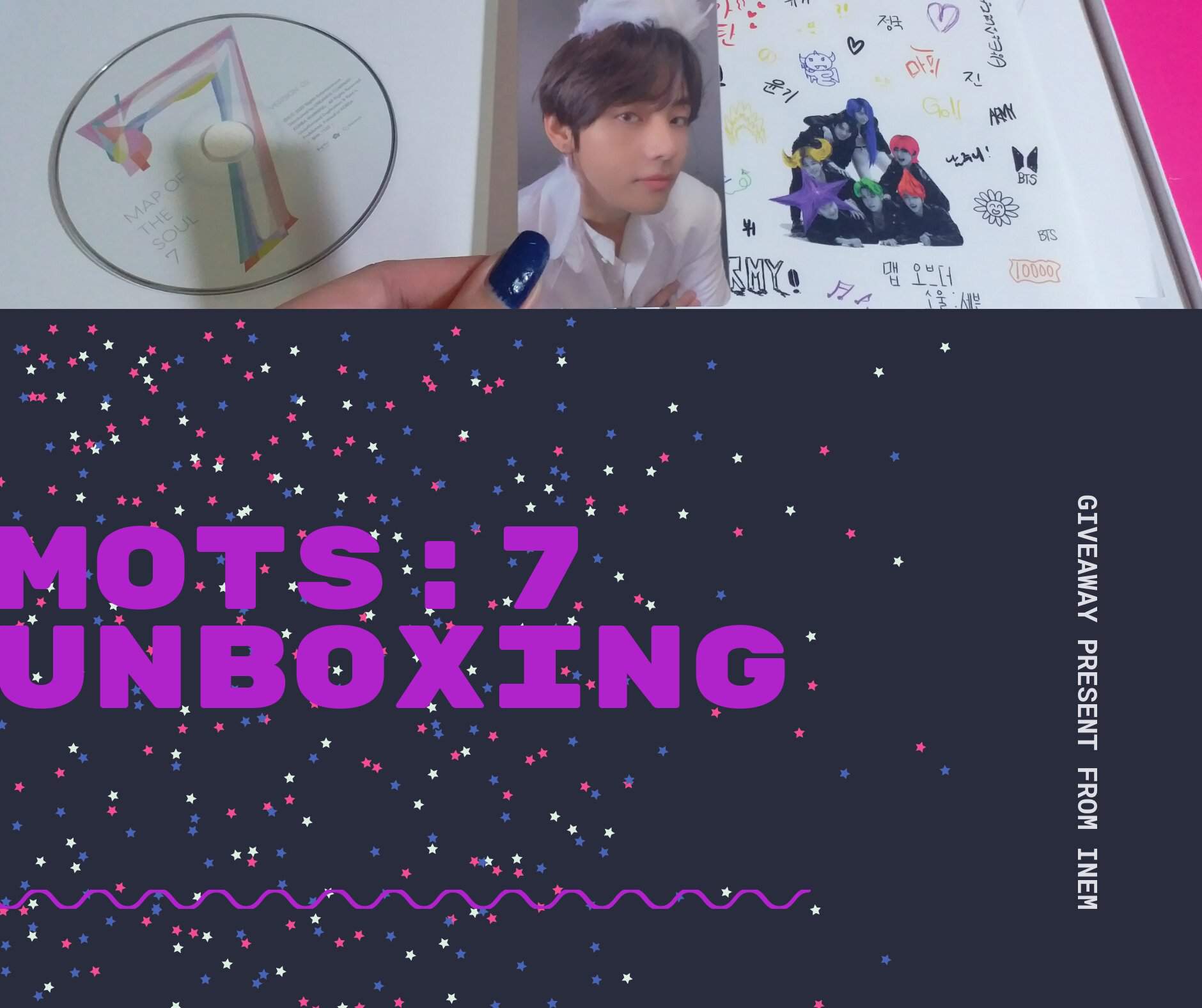 BTS : MOTS 7 Unboxing | BTS ARMY INDONESIA AMINO Amino