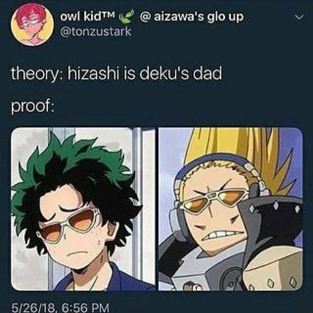 Deku's real father's + Jiro's father ted talk with Steals | ★my hero ...