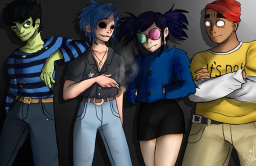 STYLO 2D {fanart} 1/3 | Gorillaz Amino