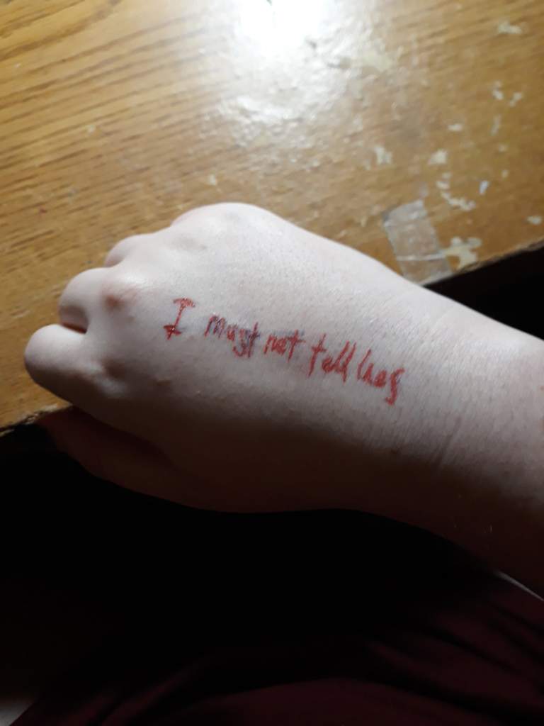 I must not tell lies temp tattoo tutorial | Harry Potter Amino