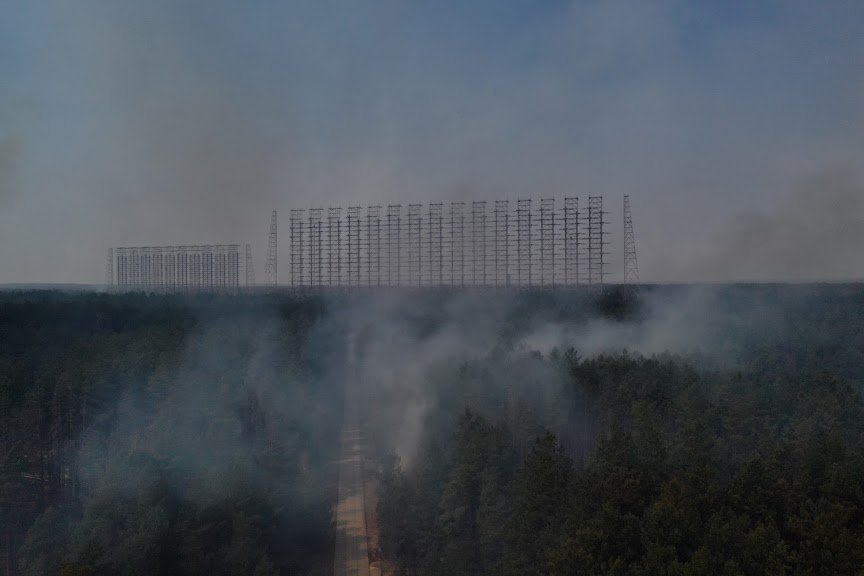 Фото пожара чаэс